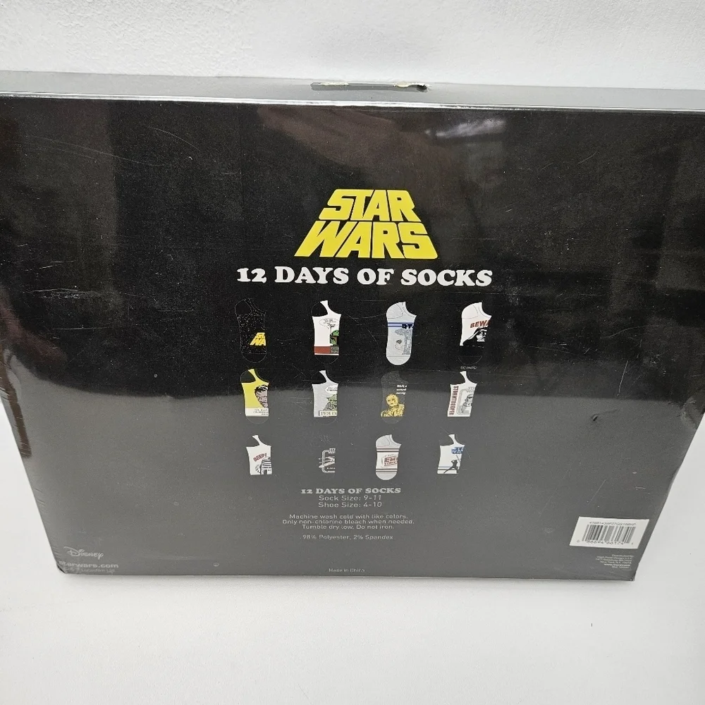 Star Wars sock size